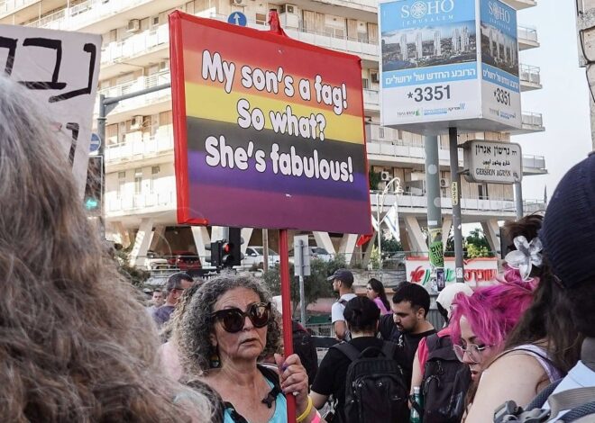 Tausende demonstrieren bei CSD Jerusalem